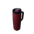 SmoothSip® Slider with Handle - Burgundy Bay / 24oz / Stainless Steel